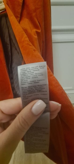 Sacou dama catifea Mos Mosh