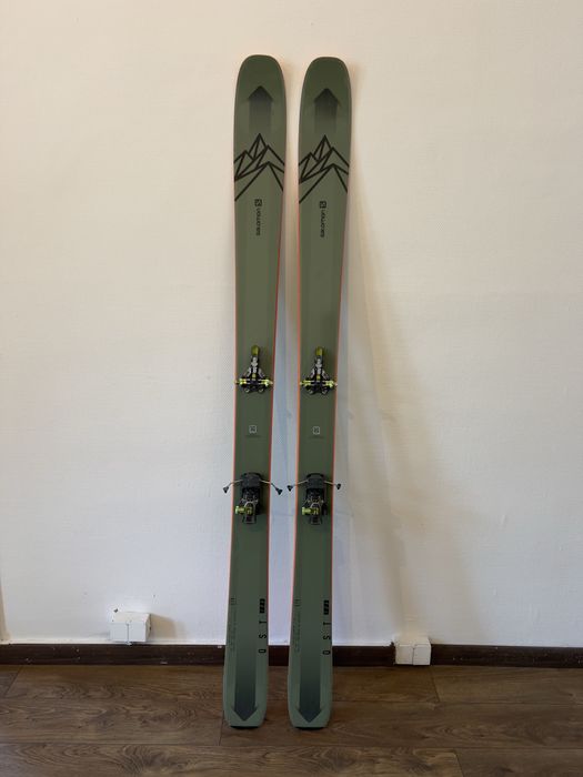 Schiuri Salomon QST 106 181cm + G3 Zed 12 + piei G3 + cuțite noi G3