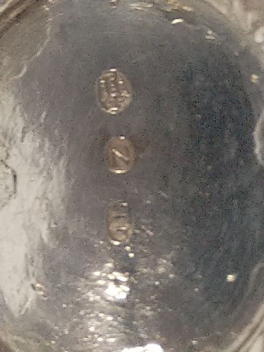 Продавам антична сребърна кана Дания 1825 година Уникална