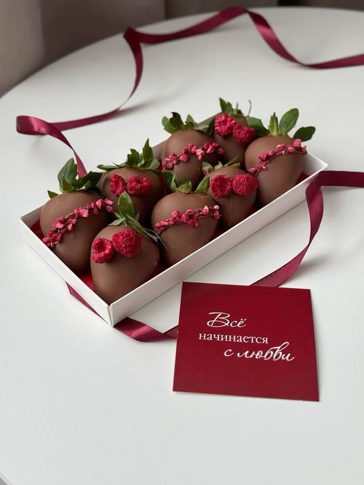 Клубника в шоколаде