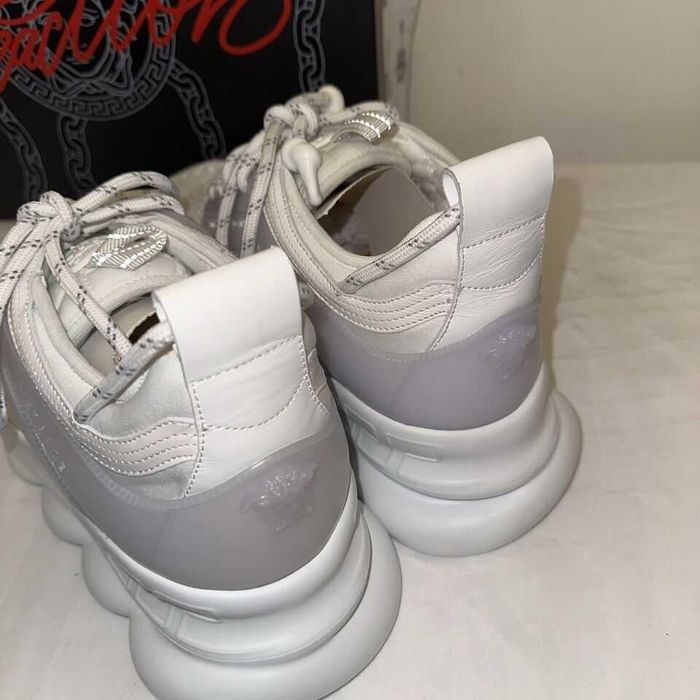 Versace Chain Reaction white