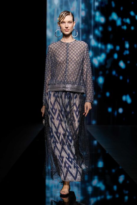 Armani pantaloni dama femei, show, matase 100% 40 US,  noi cu eticheta