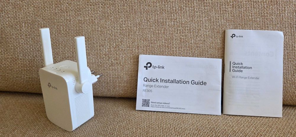 Продавам екстендер /удължител на обхват/ марка TP LINK 1200.