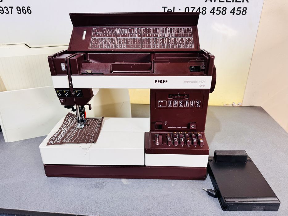 Masina de cusut Pfaff tipmatic 1171 semi industrial cu IDT