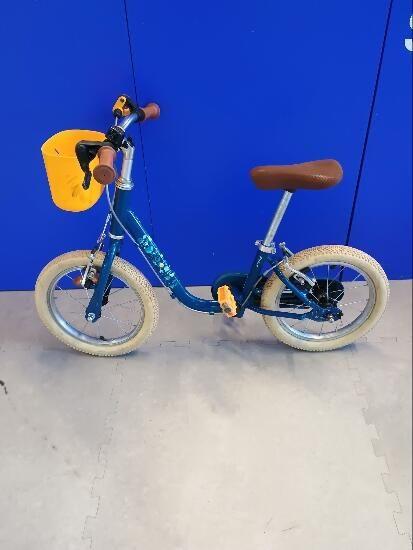 Bicicletă 2 în 1 Discover 900 14" albastru - (SecondHand) Decathlon