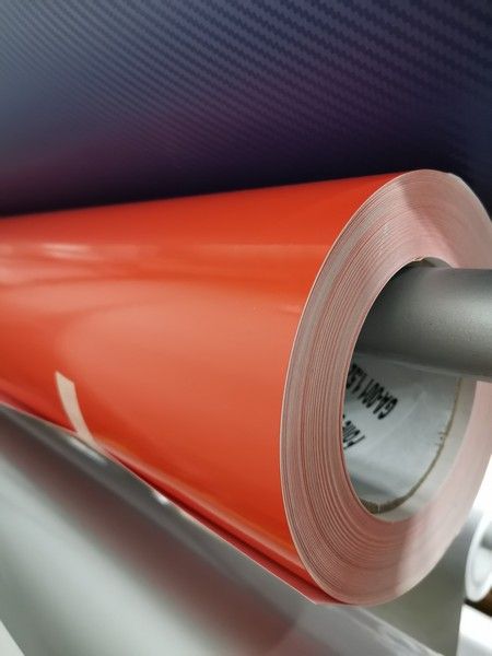 Folie auto PREMIUM rosu lucios 1m X 1.52m