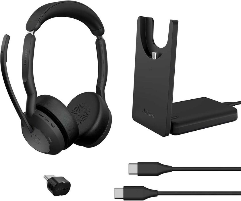 Безжични слушалки Jabra Evolve2 55 Stereo