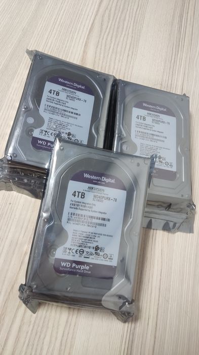 HDD 4TB Western Digital Purple HIKVISION