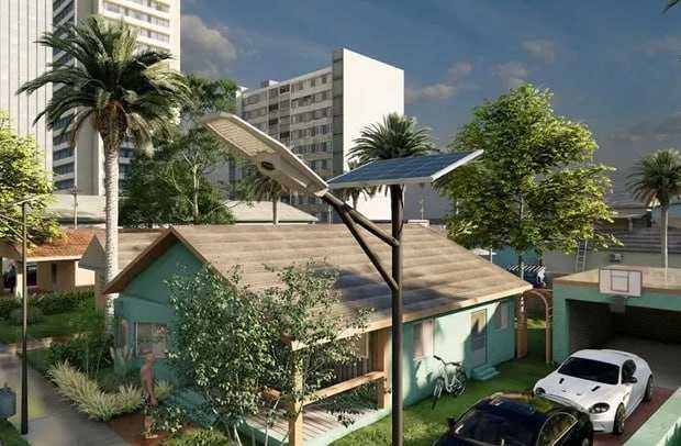 Солнечный прожектор MJ-XJ906