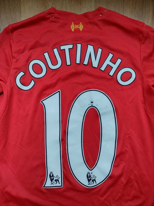 Liverpool / #10 Coutinho - New Balance - детска футболна тениска на Ливърпул