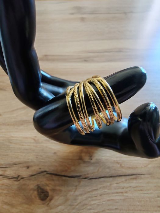 Пръстен дамски позлатен