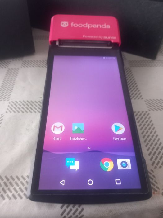 Aparat terminal de plata POS Sunmi V2 Pro , stare foarte buna , tot functional