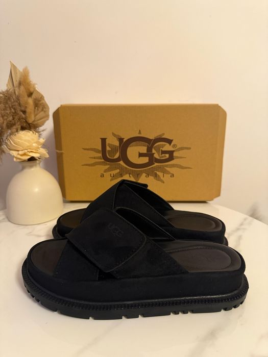 Papuci UGG Cross Full Black 2026