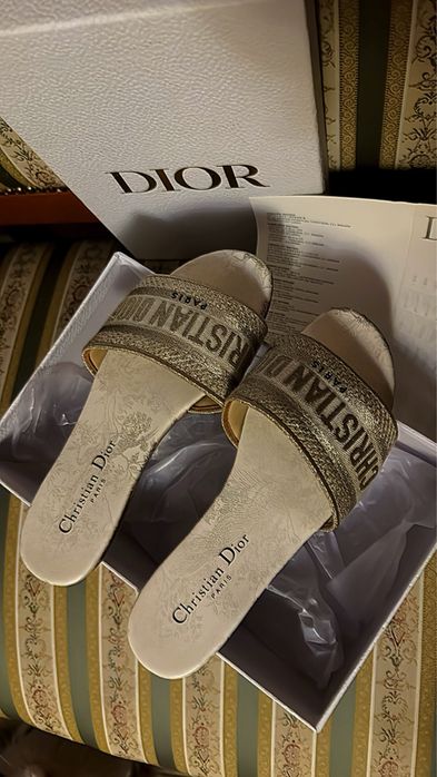 Шлепки Christian Dior 37 р