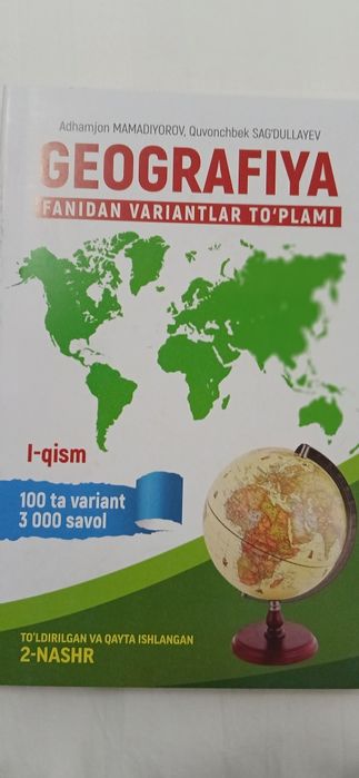 Gegrafiyaga oid kitoblar to'plami