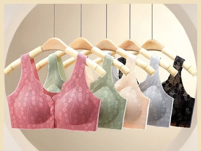 Безшевен памучен сутиен комплект от 4бр