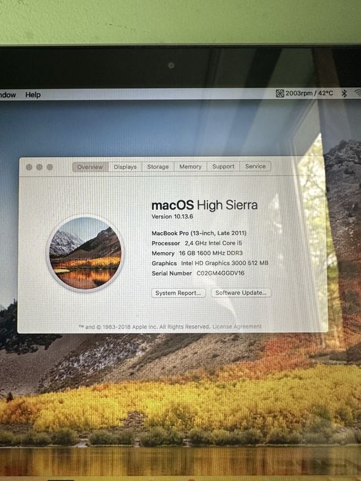 Apple MacBook Pro 13.3 - inch