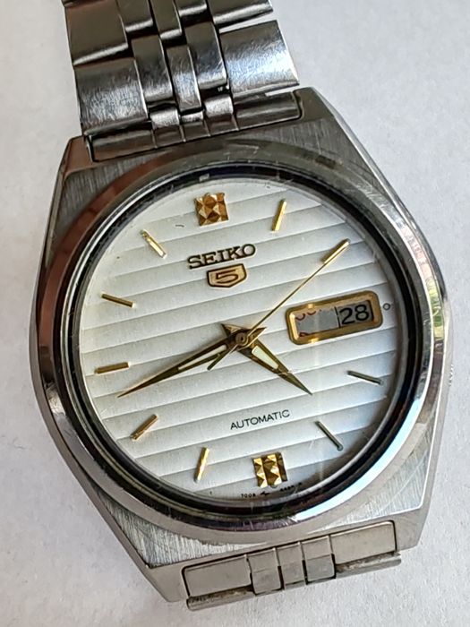 Ceas Seiko Automatic Calendar Cadran liniat 38 mm