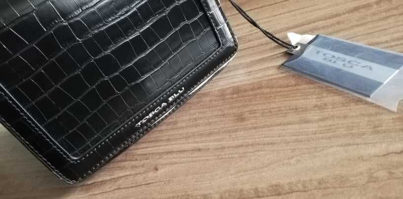 Чанта Tosca Blu Tris от еко кожа с лого