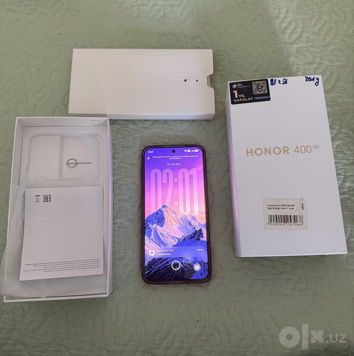 Смартфон Honor 400(5G) 8gb/256gb Gold