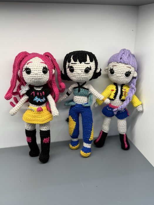 Papusi crosetate Kpop Demon Hunters