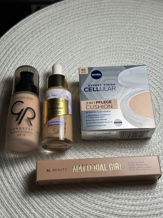 Неизползвани фдт-ни Максфактор, Нивеа, Голдън роуз