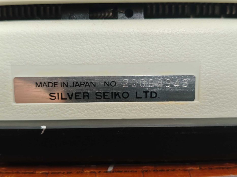 Masina de scris Seiko Silver Reed 500