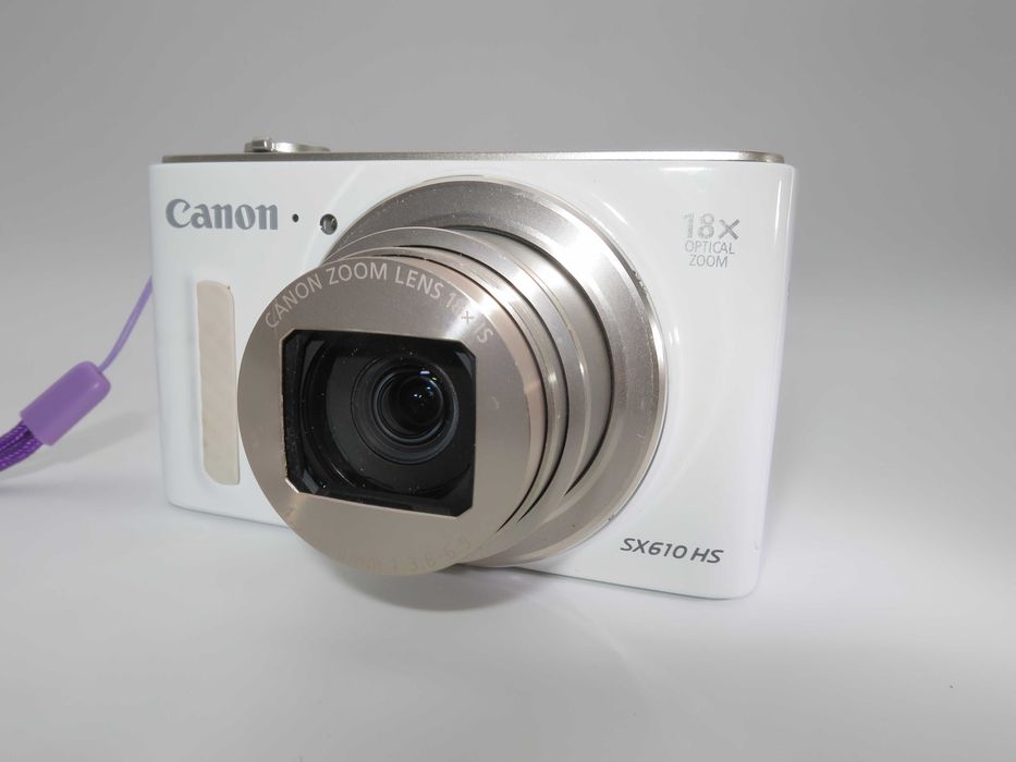Canon SX610 ултра компактен цифров фотоапарат, дигитална камера, FULL-HD, 18x оптичен зум, отлично състояние, работи перфектно