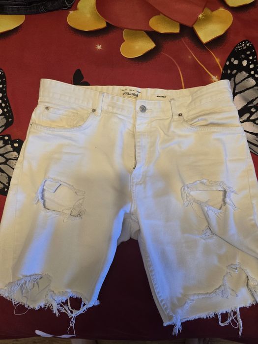 Blugi scurti rupti 3 culori diferite