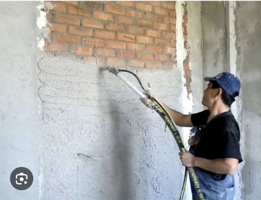 механизараванная гипсовая штукатурка Ташкент буйлаб