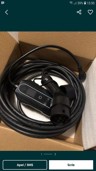 Statie incarcare 32a ,6a  reglabil dacia spring  type 2  multi