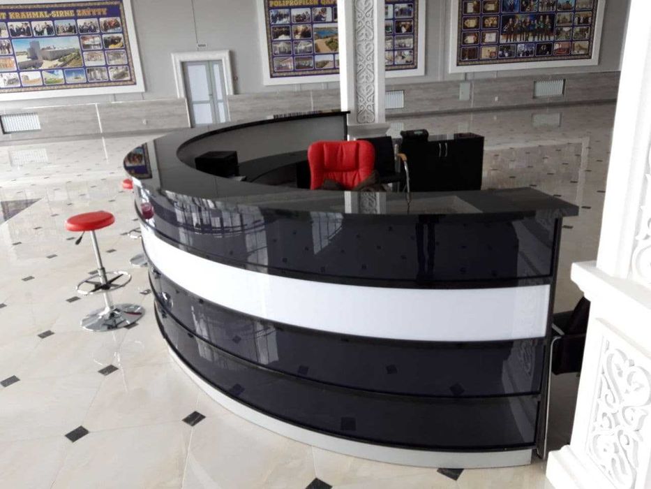 Офисная мебель на заказ! кабинеты, ресепшены, столы, шкафы.