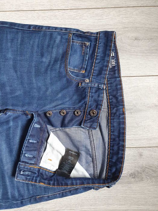 Blugi G-STAR RAW "3301 Straight" - Marime W32 L32 (Talie 85 cm)