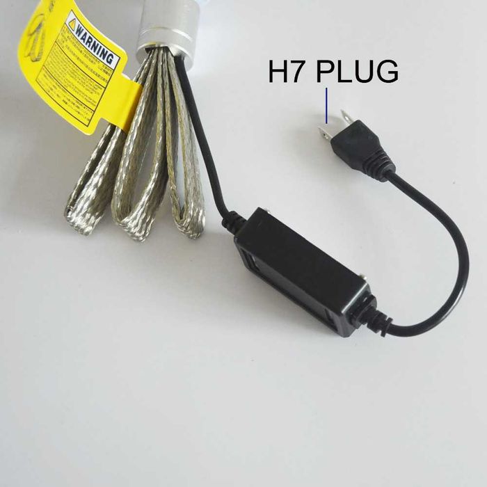 Xenon D2S БЕЗВЕНТИЛАТОРНИ LED диодни крушки H7 H1 H4 H11 ксенон лед