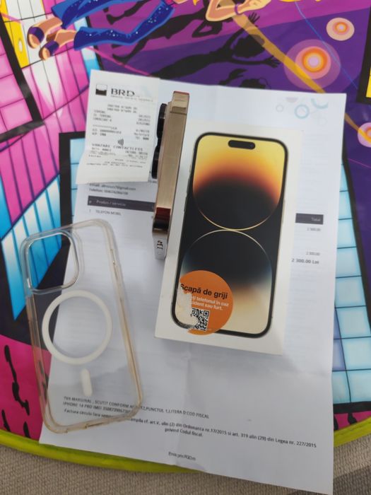 Vând s-au schimb iPhone 14 Pro 5G Golf 128GB