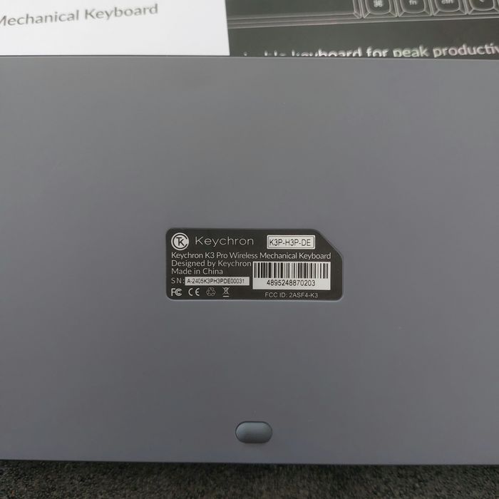 Ултратънка механична клавиатура Keychron K3 Pro QMK/VIA (Bluetooth / Жична) – Пълен Комплект
