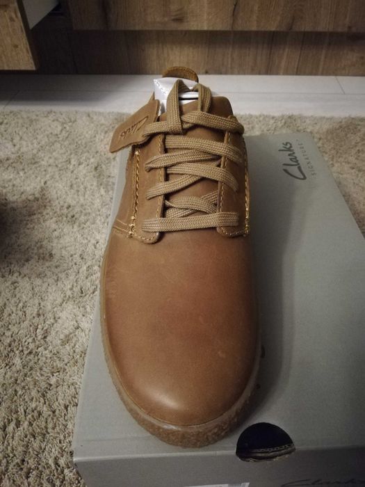 Sneakers Clarks StreethillLace marime 39 1/2 Noi