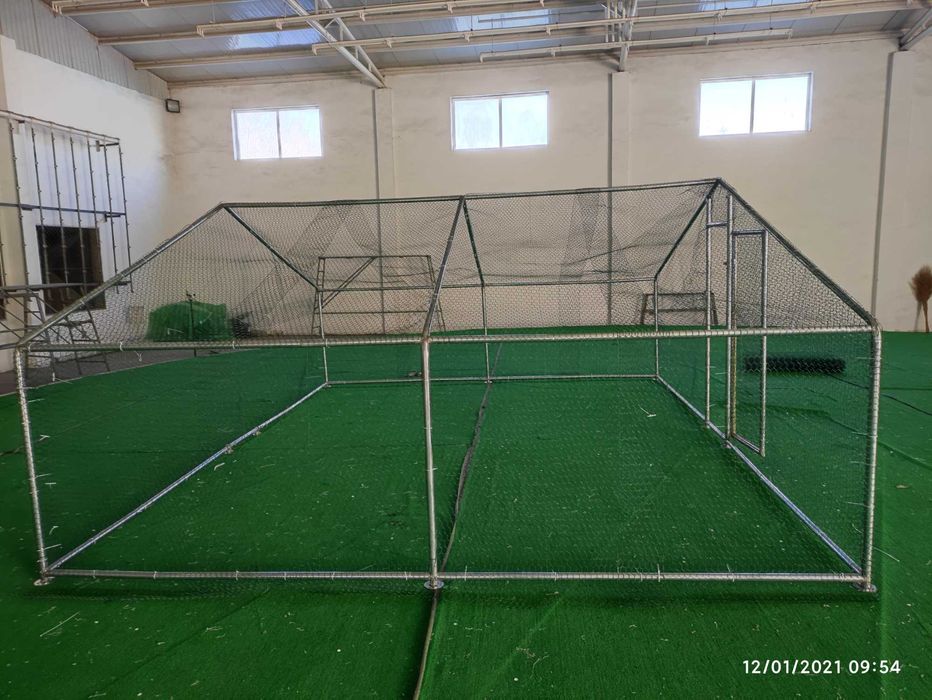 3x4 3x6 3x8 3x10 4x6 m Coteț Țarc păsări găini rațe oțel galvanizat ab