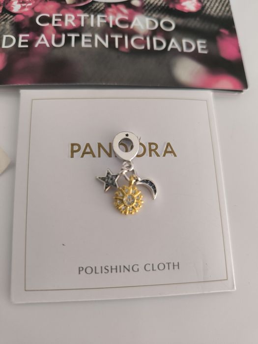 Charm Pandora Luna soare și stea