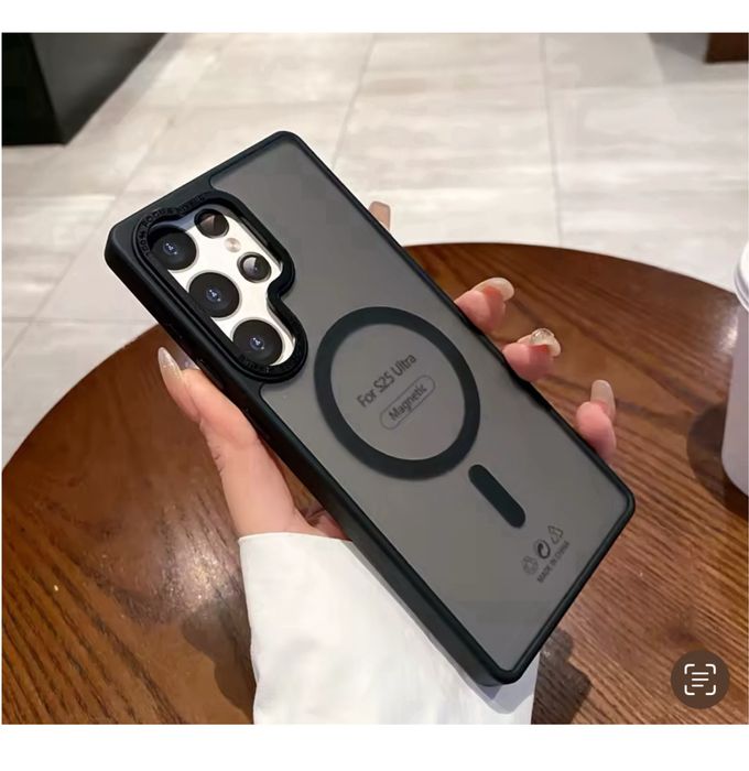 Samsung S26/S25/S24/PLUS/ULTRA - Husa Folie Magsafe Charge Metalic Frame