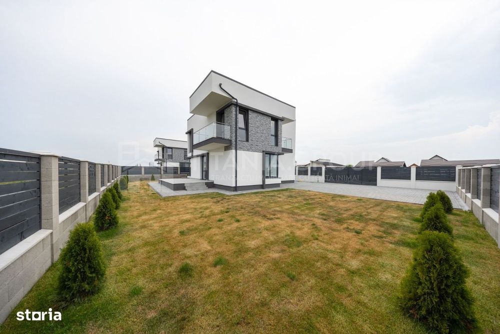Casă individuală premium, teren 519 mp, Sanpetru