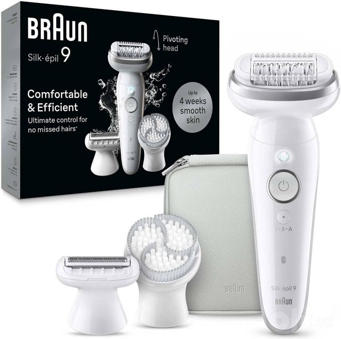 Эпилятор Braun, 40 пинцетов, влажное и сухое использование