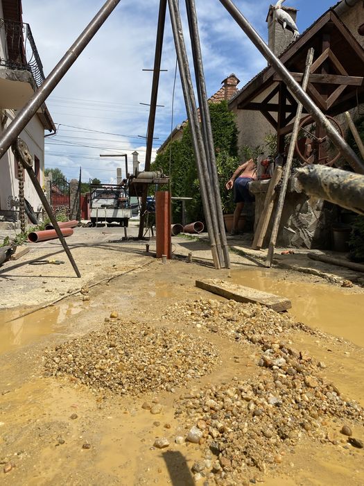 Foraje Puturi Apa Fantani Denisipari Prelungiri Piloni