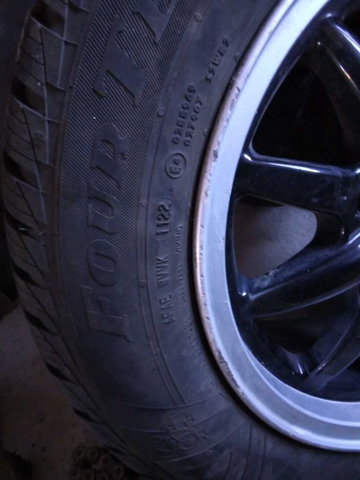 Джанти style 27 с нови всесезоннr гуми/2 броя ACT 16x8.5 et10