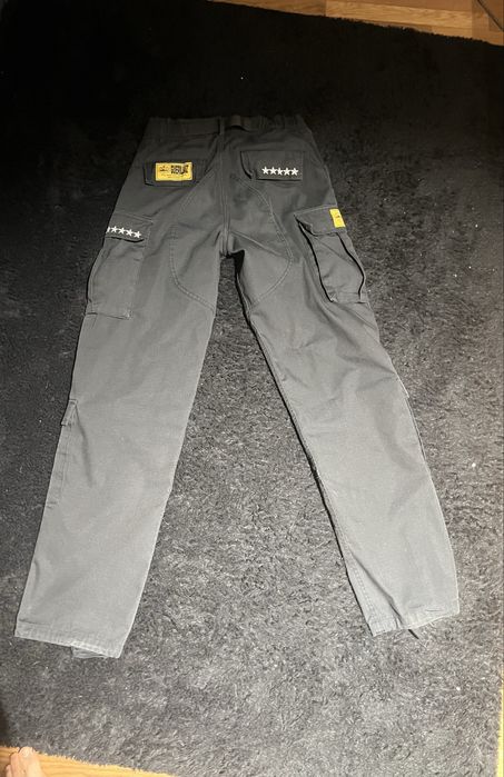 Оригинални Corteiz 5‑Starz Cargo Pants Black S/M – Без забележки