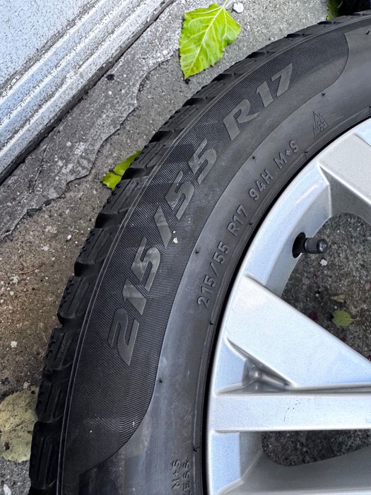 Set jante noi Volkwagen, anv Iarna 215 55 17 cod 3g0601025 ab