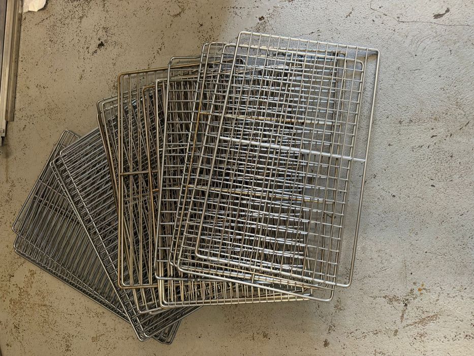 Gratare inox GN 1/1 - 530 x 325 mm -  pentru cuptoare - raft frigidere si mese reci etc