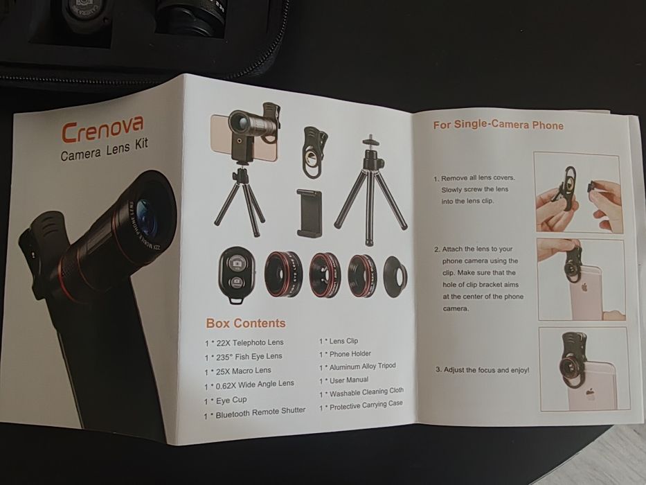 Kit lentile smartphone