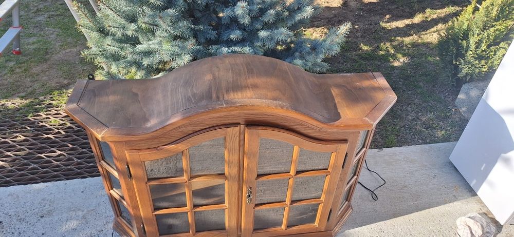 Dulap perete lemn masiv