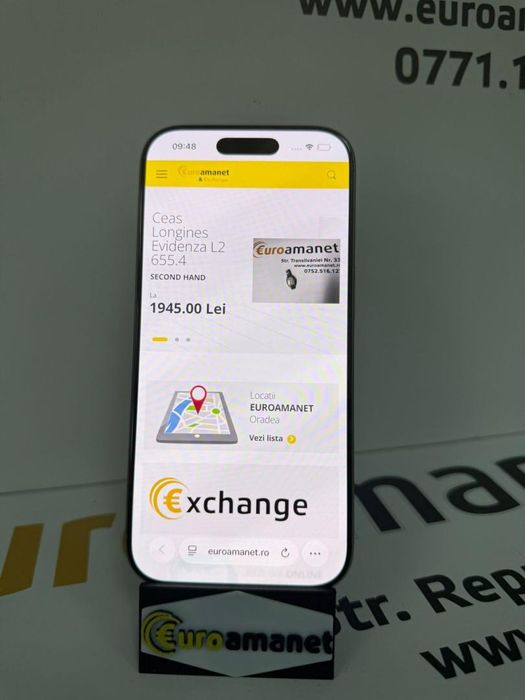 Telefon mobil Apple iPhone 16 Pro, 128 gb, 5G, Natural Titanium -G-